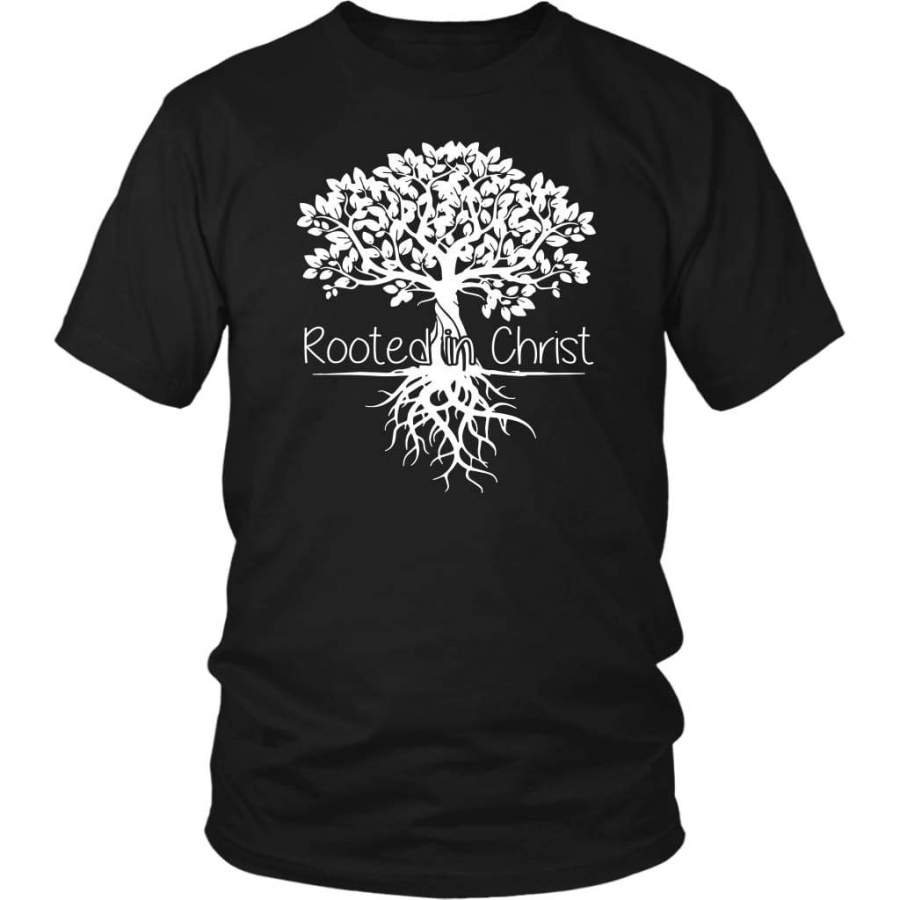 Rooted In Christ t-shirt | Christian t-shirts