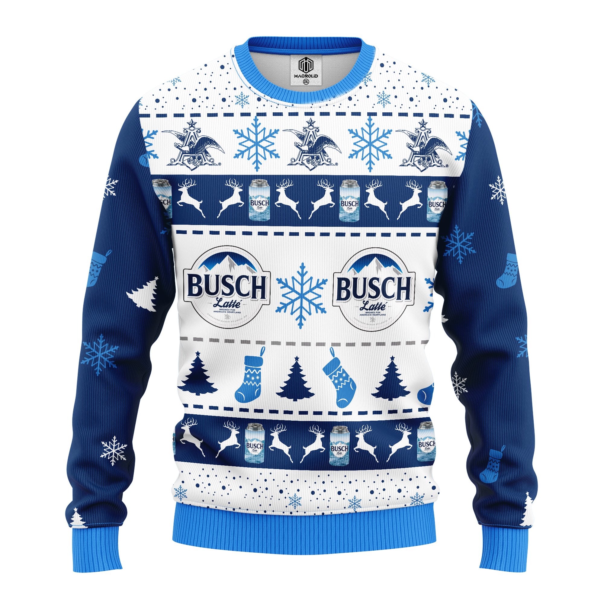 Busch Latte Beer ugly christmas sweater – Amazing Gift idea – thanksgiving gift