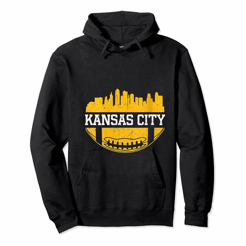 Womens Vintage Kansas City-Football KC Skyline Missouri Chief Retro Pullover Hoodie, T Shirt, Sweatshirt