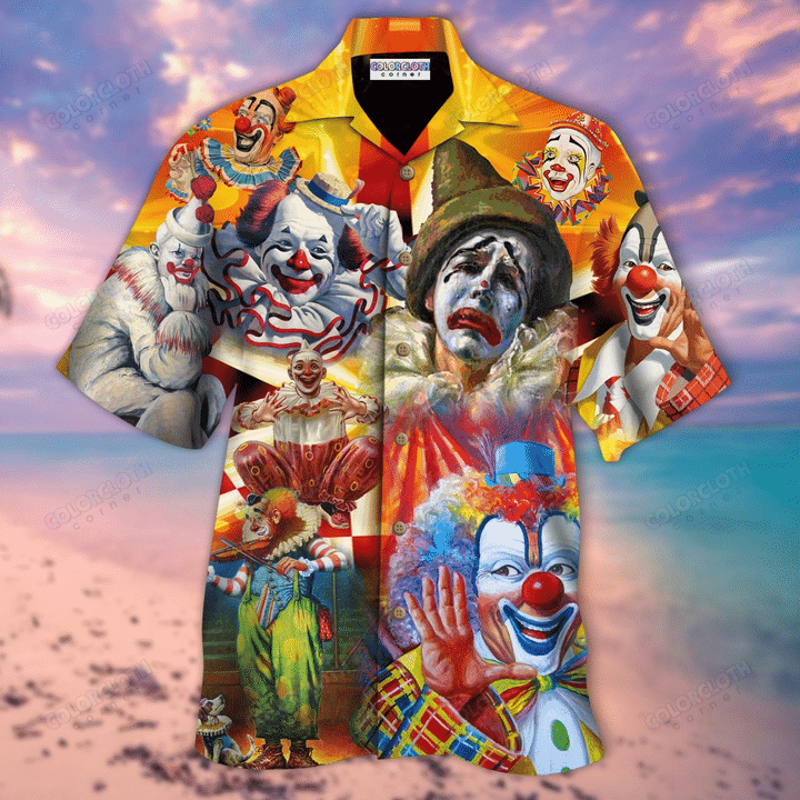 Clown Hawaiian Shirt | Unisex | Adult | Hw5121 – Jamestees Store