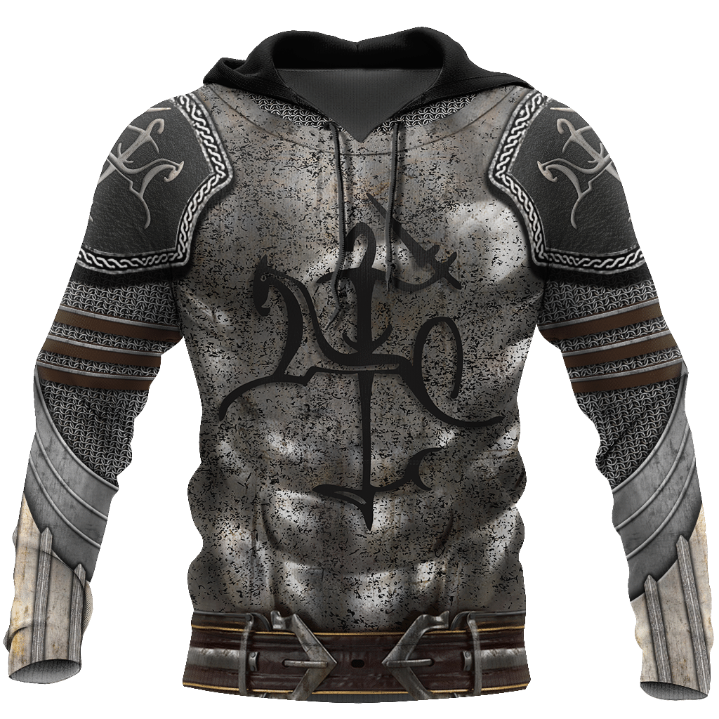 Lithuania Armor Knight Warrior Chainmail 3D All Over Printed Shirts For Men And Women Am120301