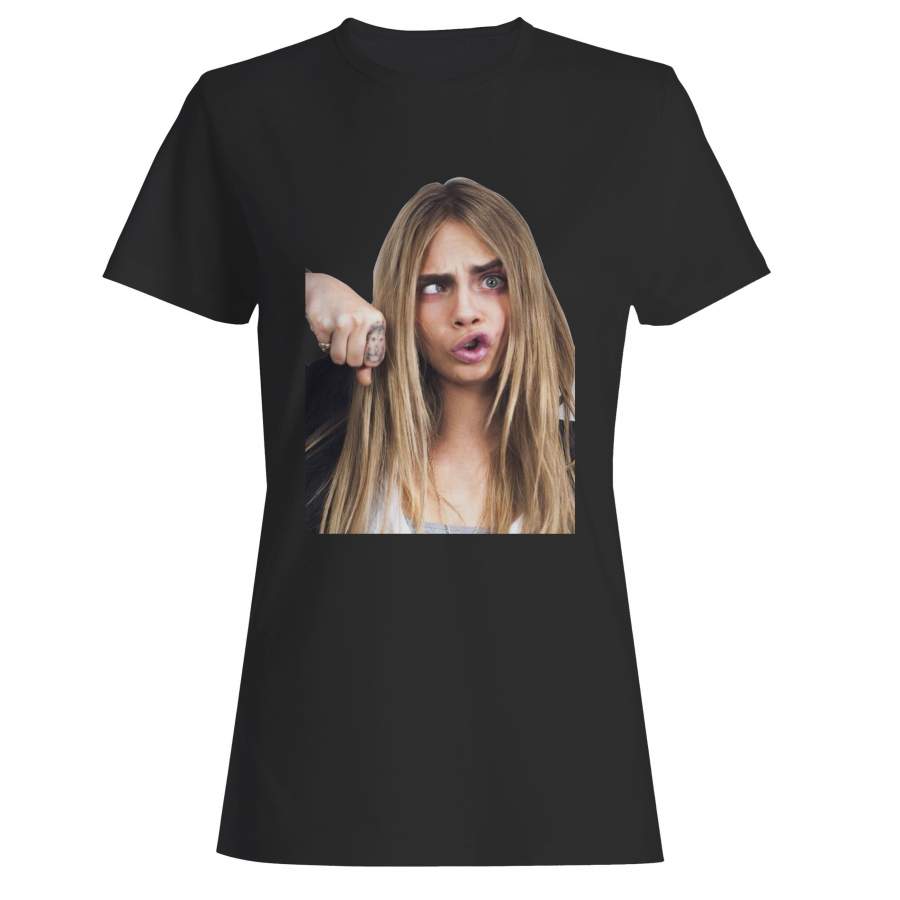 Cara Delevingne Crazy Woman’s T-Shirt