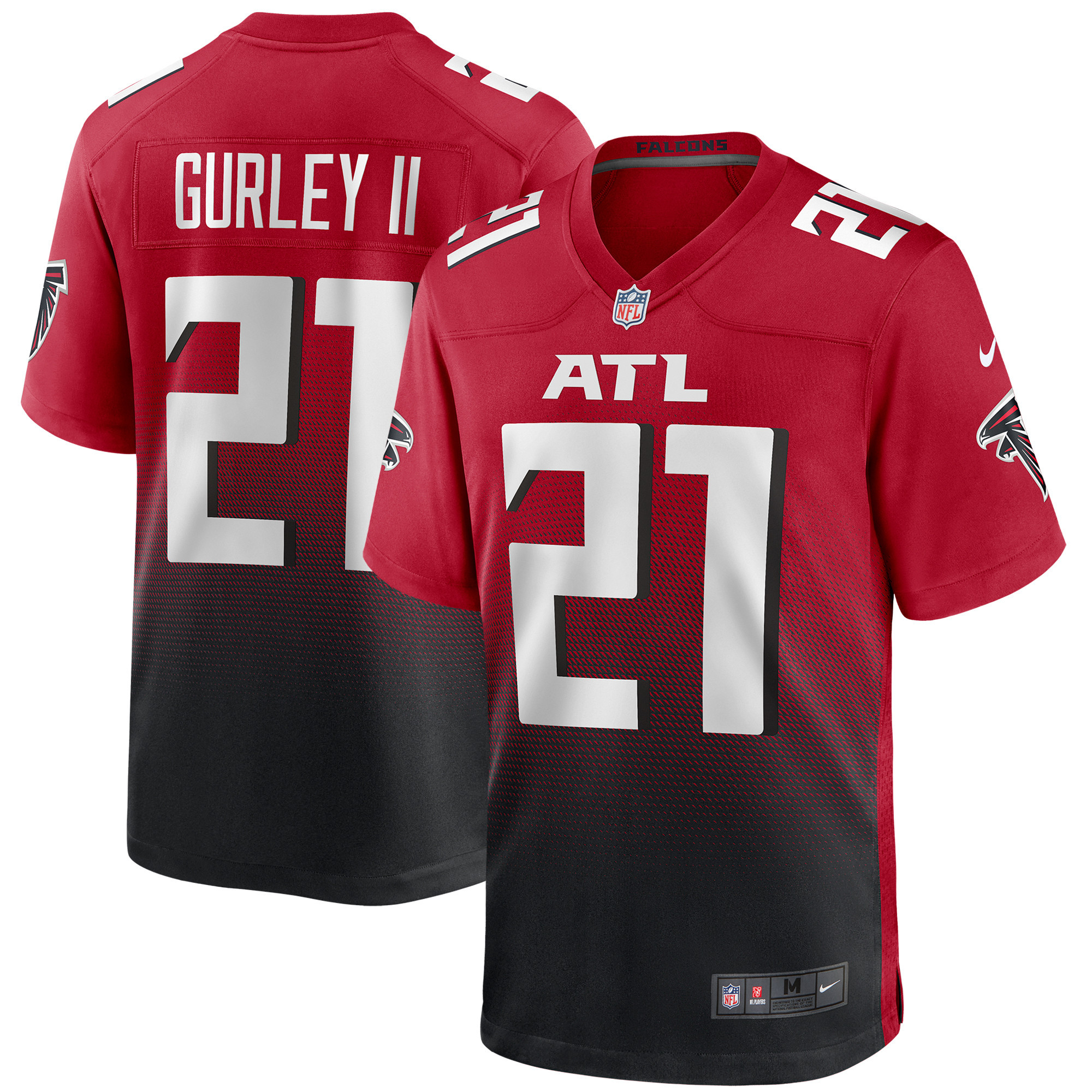 Todd Gurley Ii Atlanta Falcons 2nd Alternate Game Jersey – Red NFL