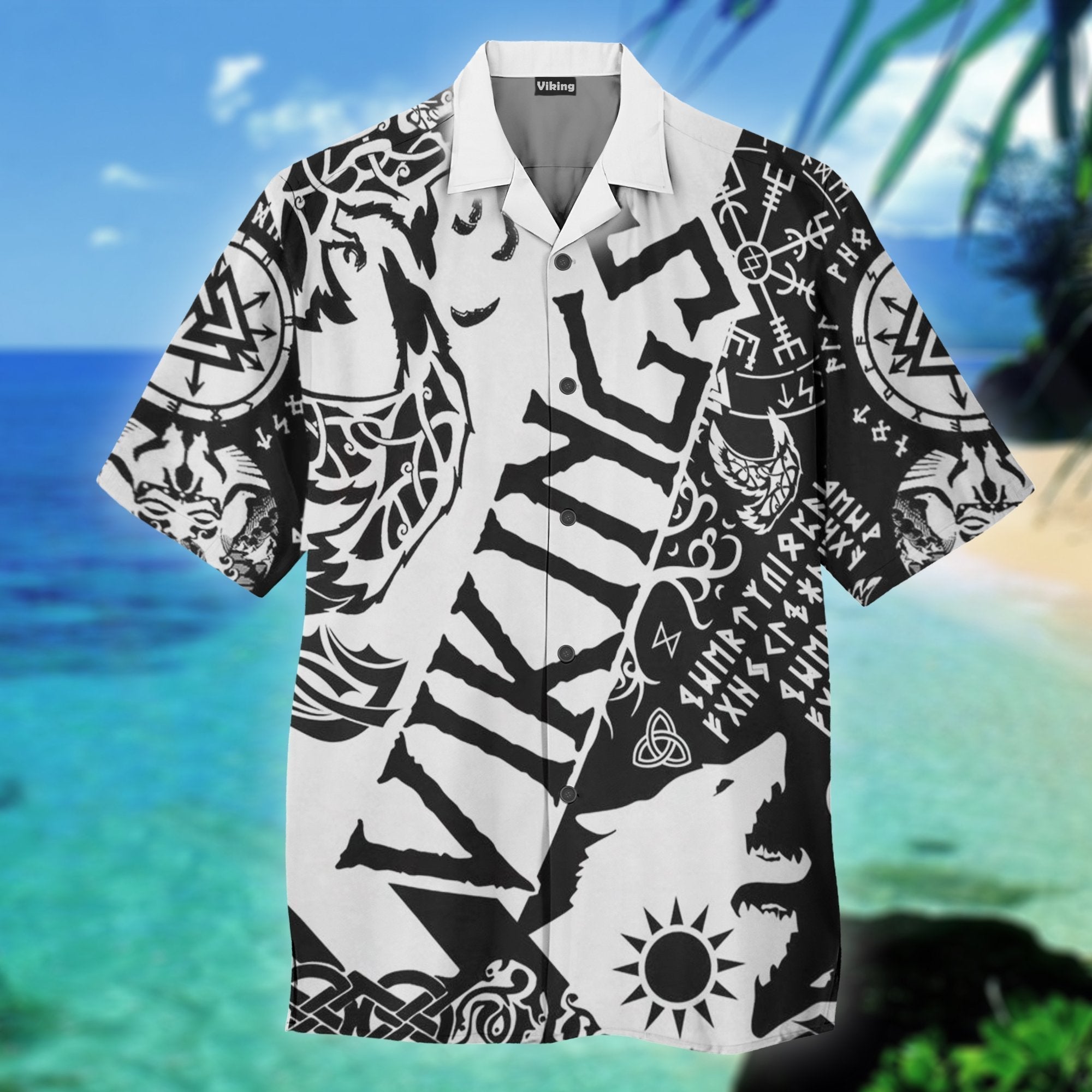 Viking Tattoo Aloha Hawaii Shirts For Men And Women Ha5608