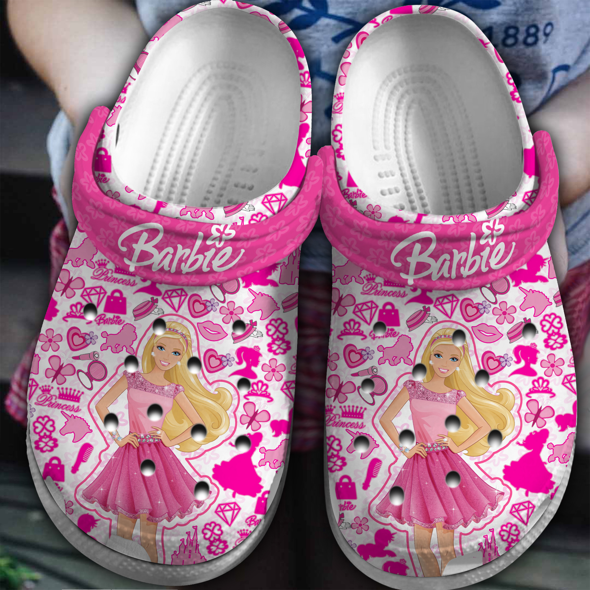 Barbie Movie Crocss Clogs For Men Women And Kid Bm1411-2034