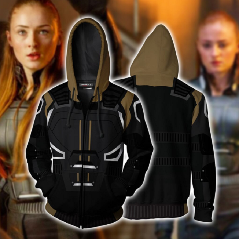 X-Men: Dark Phoenix Zip Up Hoodie Csos703