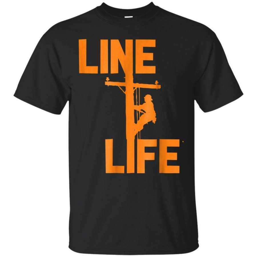 AGR Lineman Tshirt  Line Life Tshirt Jaq T-shirt