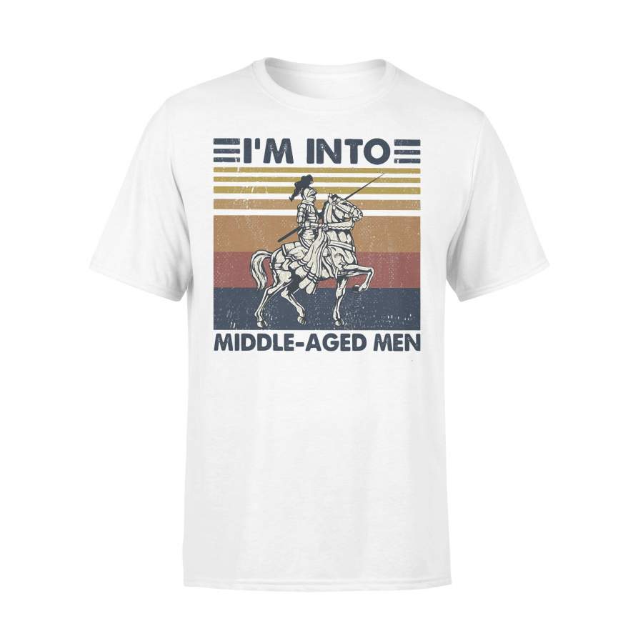 I’m Into Middle-Aged Men Vintage Retro T-shirt