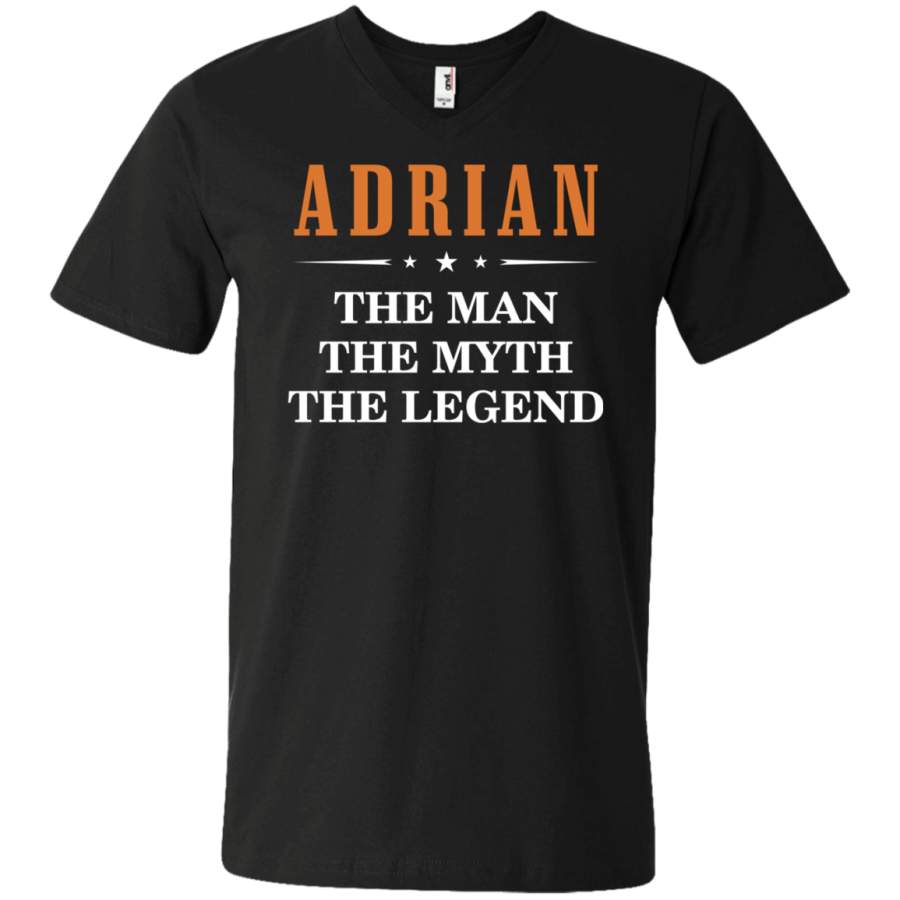 AGR Adrian the man the myth the legend Unisex V-neck