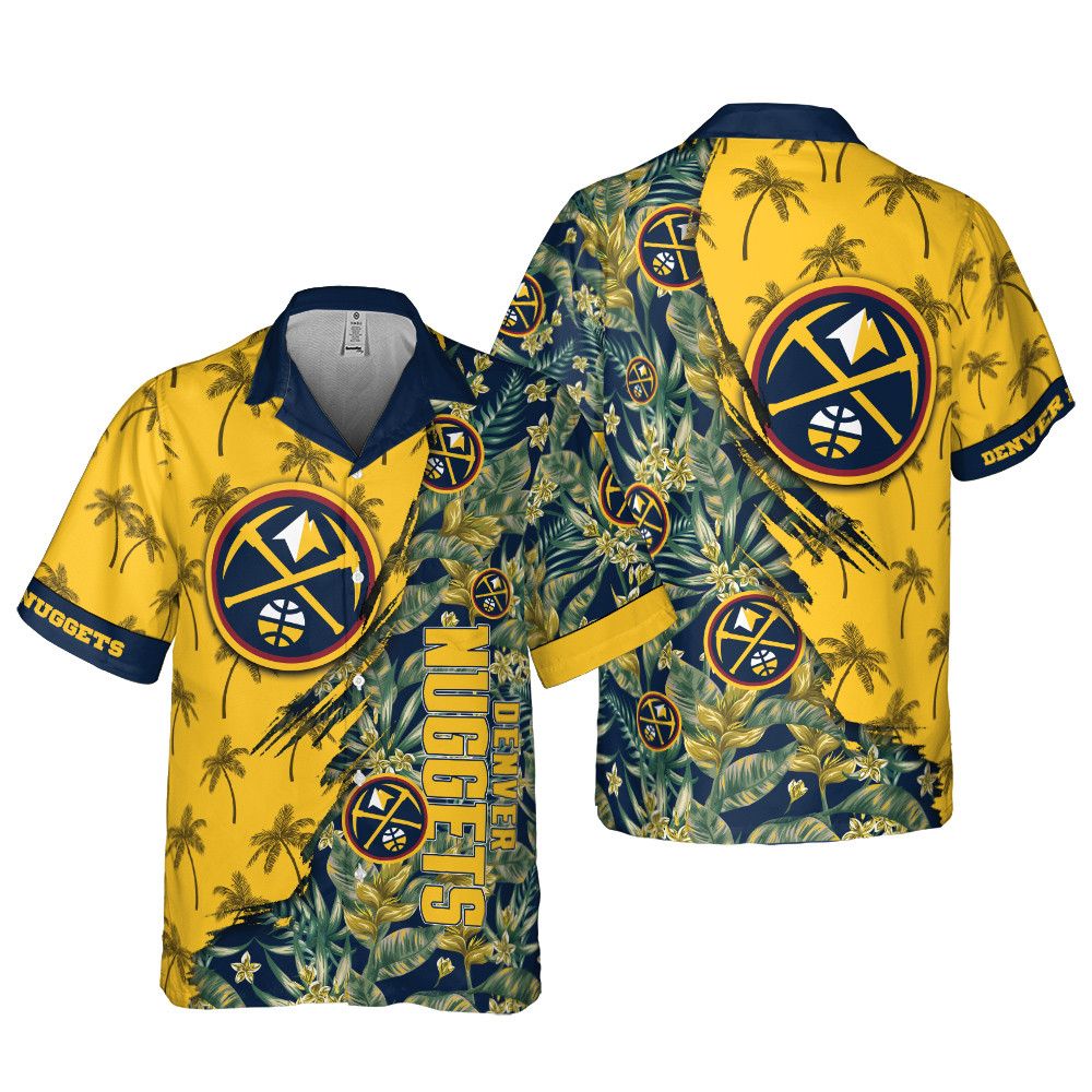 Denver Nuggets Deluxe Beach Party Hawaiian Shirt