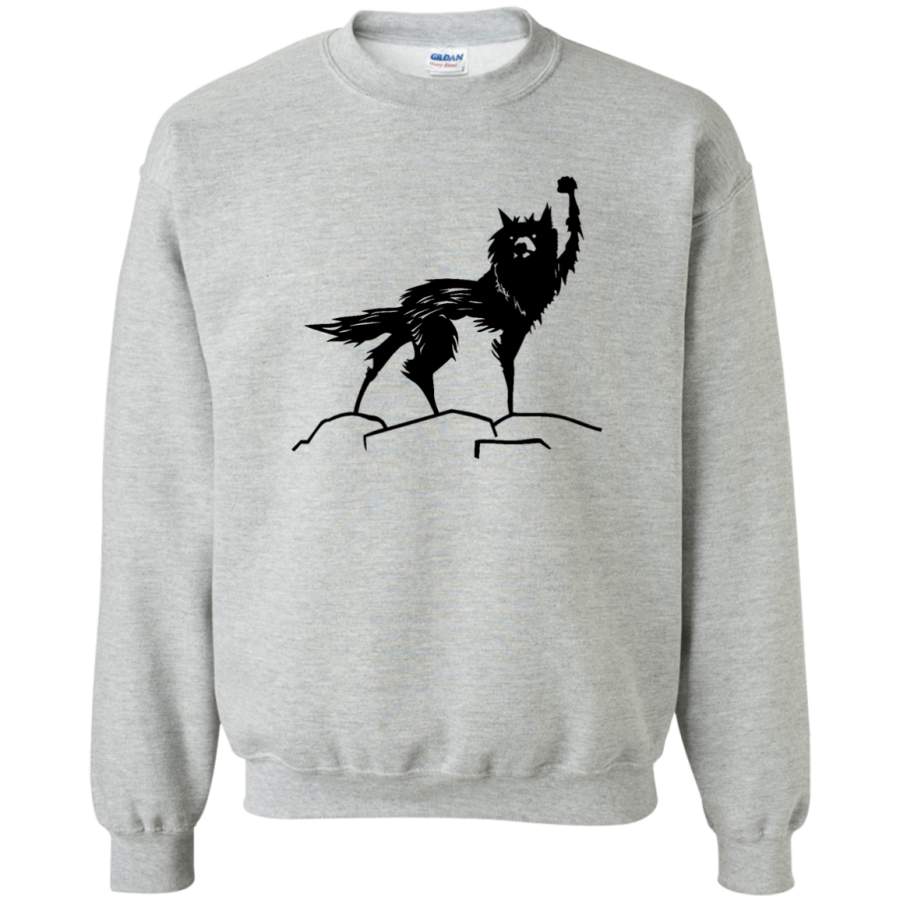 AGR Fantastic Mr Fox Wolf Crewneck Pullover Sweatshirt