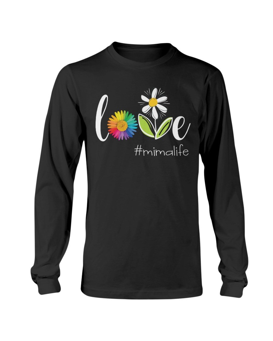 Love Mima Life Colorful Flower Long Sleeve