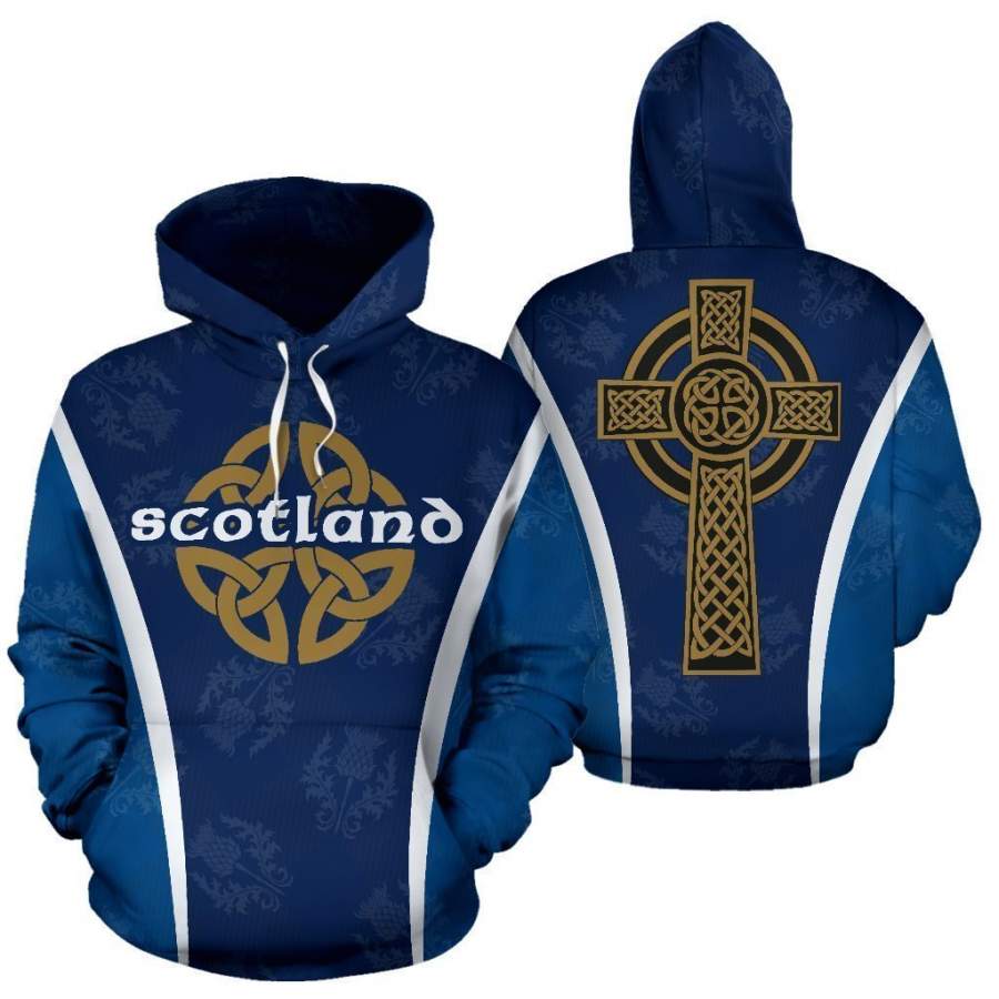 Scotland Hoodie Celtic Thistle In Me TH5