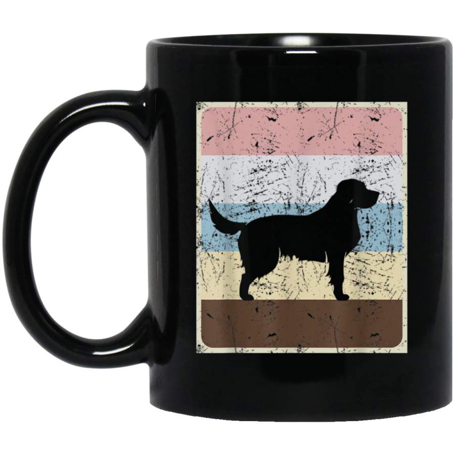 Vintage Retro Golden Retriever Funny Dogs Lovers Mug