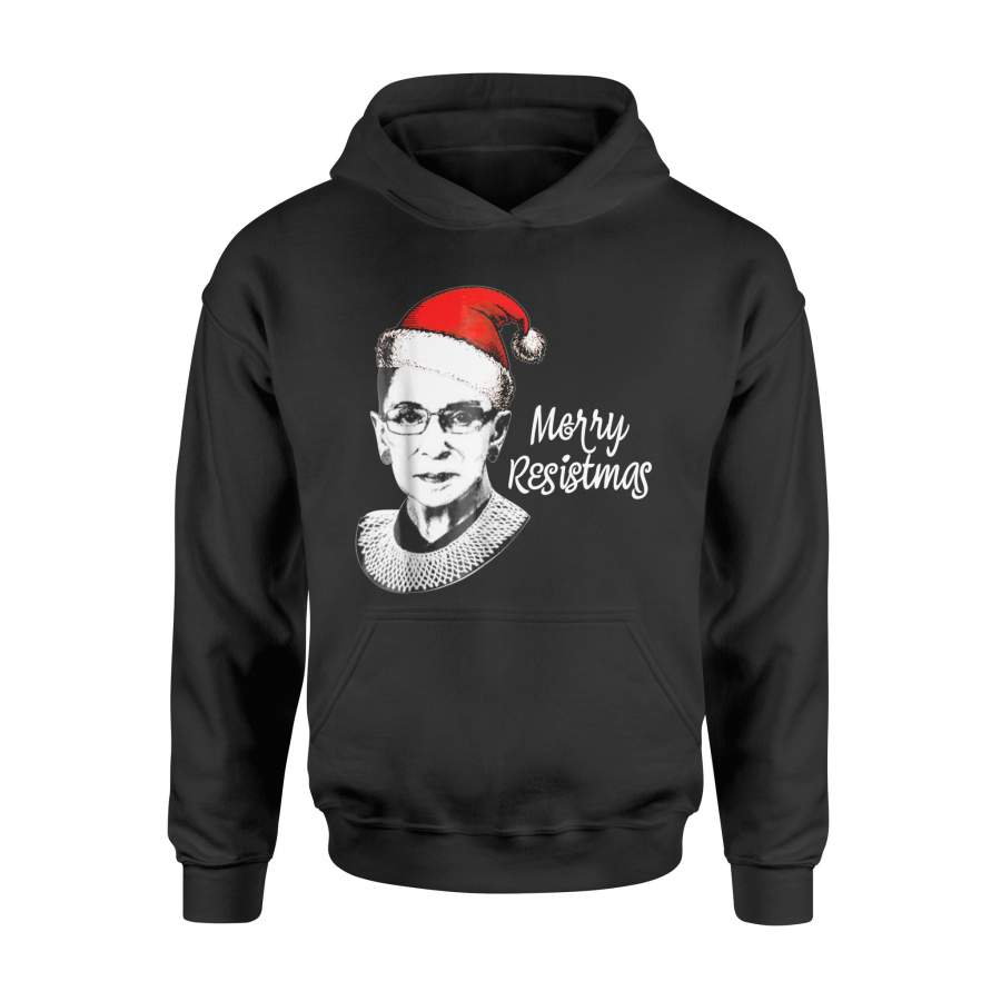 Merry Resistmas Shirt RBG Ruth Bader Ginsburg Christmas – Standard Hoodie