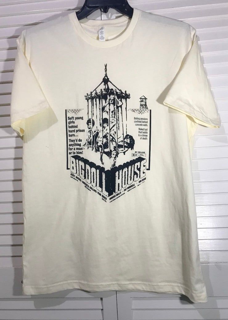 The Big Doll House 1971 Vintage Inspir Pam Grier 70 S Drive Inn Femmes En Prison Grindhouse Shirt