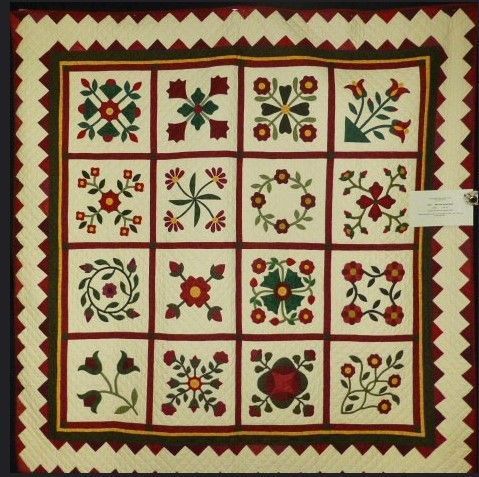 Christmas Flower Quilt Cutoz