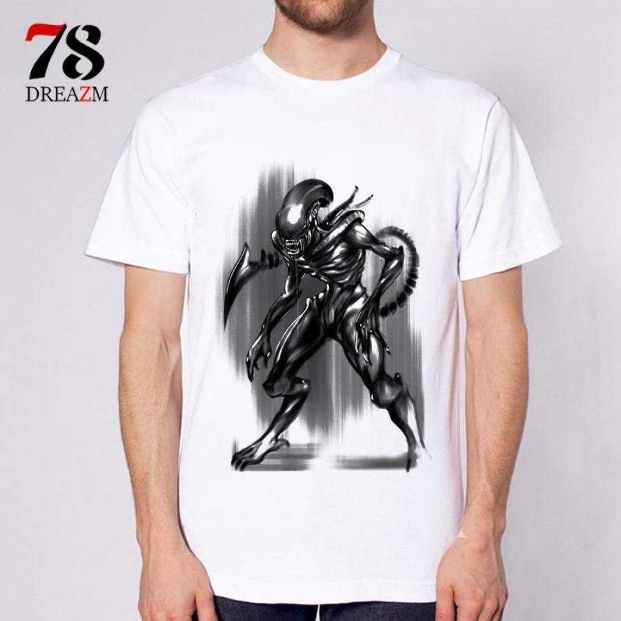 testament foreign Alien Covenant men t shirt Funny TShirt Men’s Printed Short Sleeve O-Neck T-Shirts Fashion Tops tees