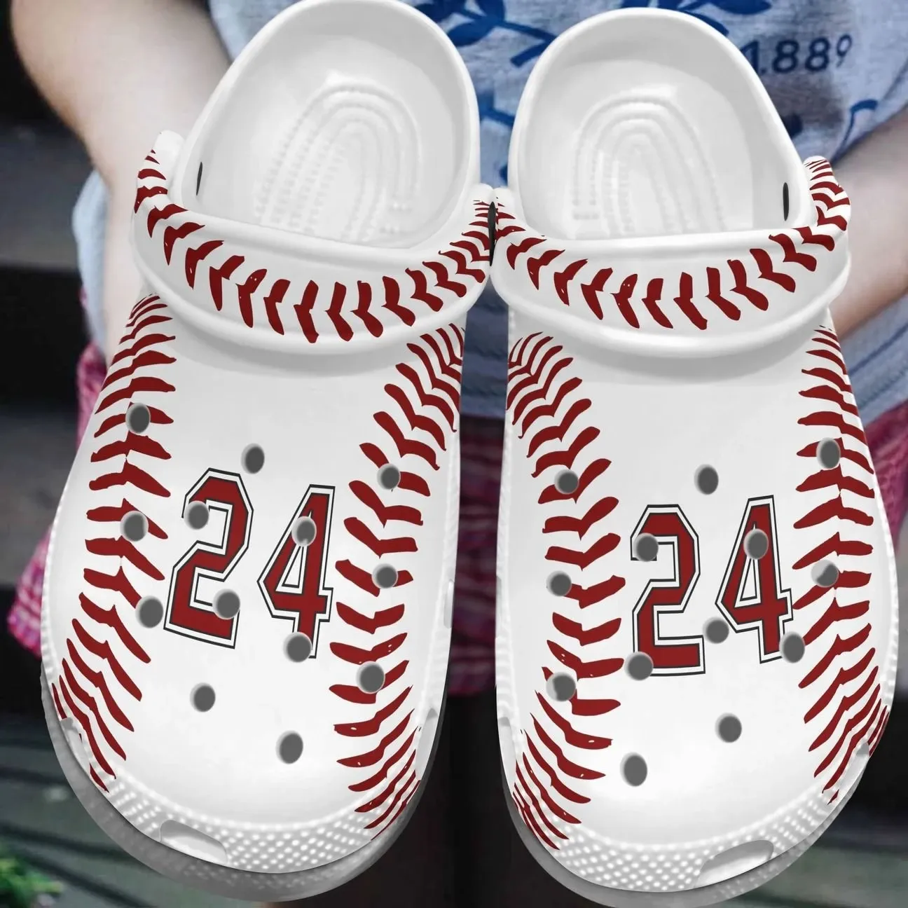 Baseball Personalized Clog Custom Crocss Comfortablefashion Style Comfortable For Women Men Kid Print 3D Number