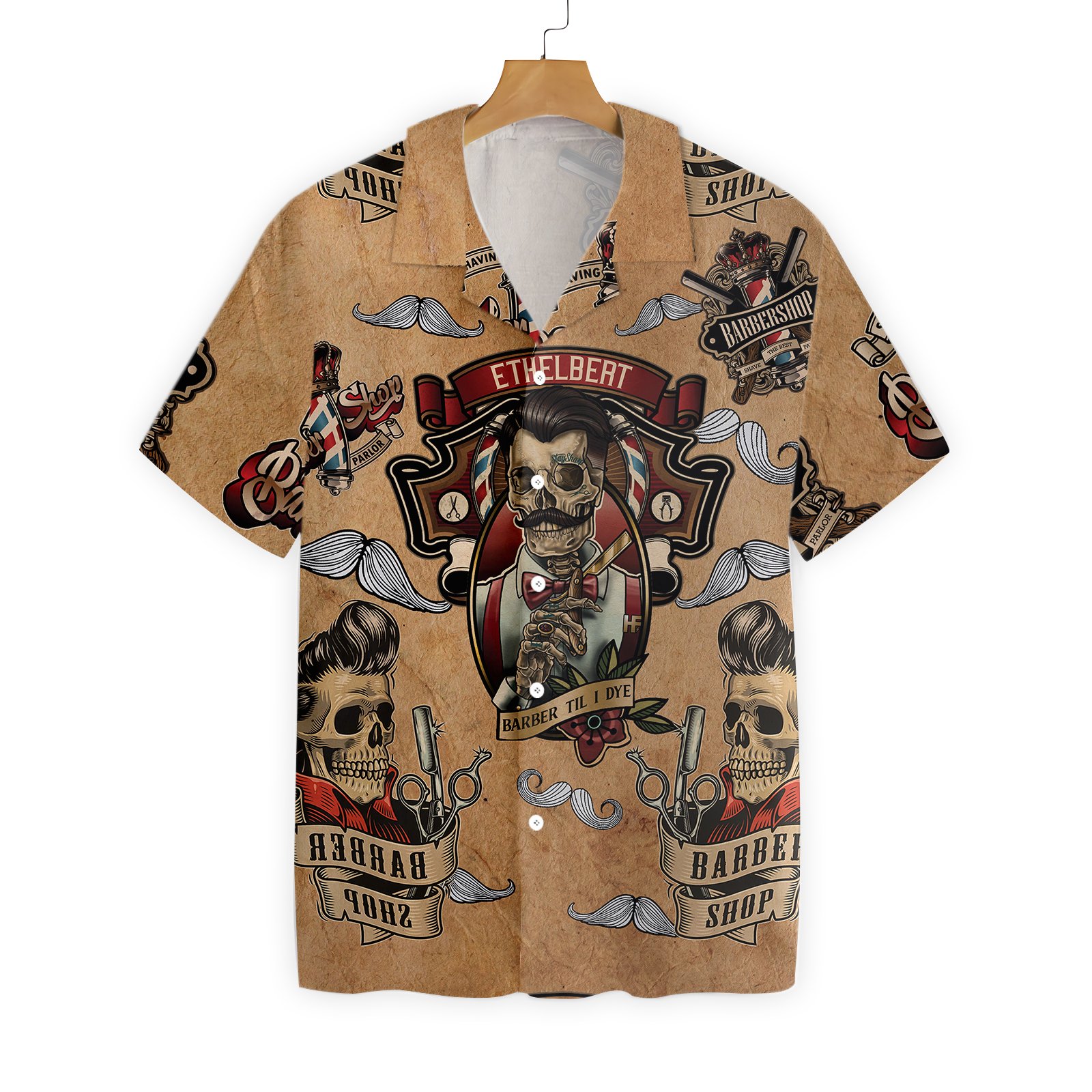 Barber Til I Dye 1911 Custom Hawaii Shirt Ha20616