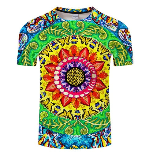 Vibrant Mandala T-Shirt