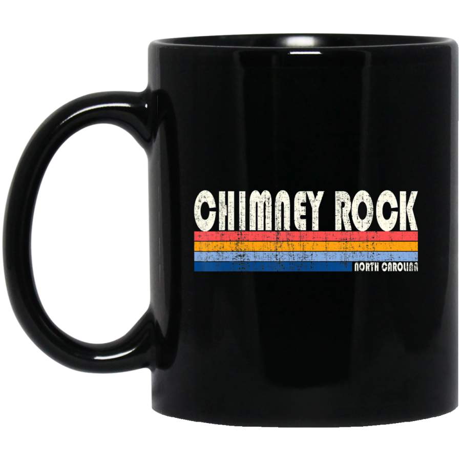 Vintage 70s 80s Style Chimney Rock NC Coffee Mug