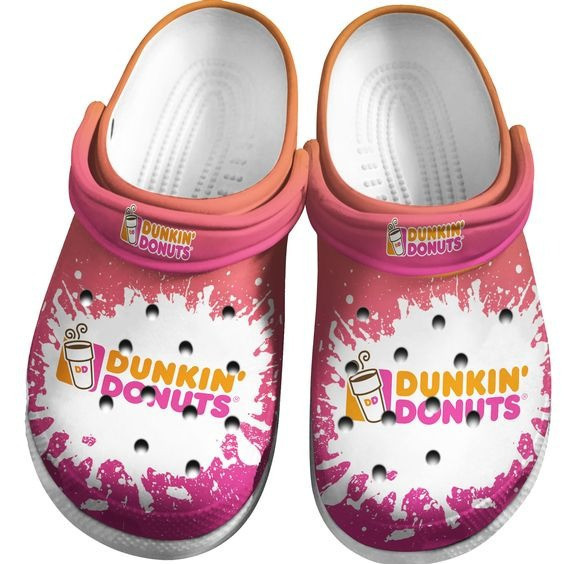 Dunkin Donuts Coffee Drink I Comfortable For Man And Women Classic Water Rubber clog Shoes Comfy Footwear