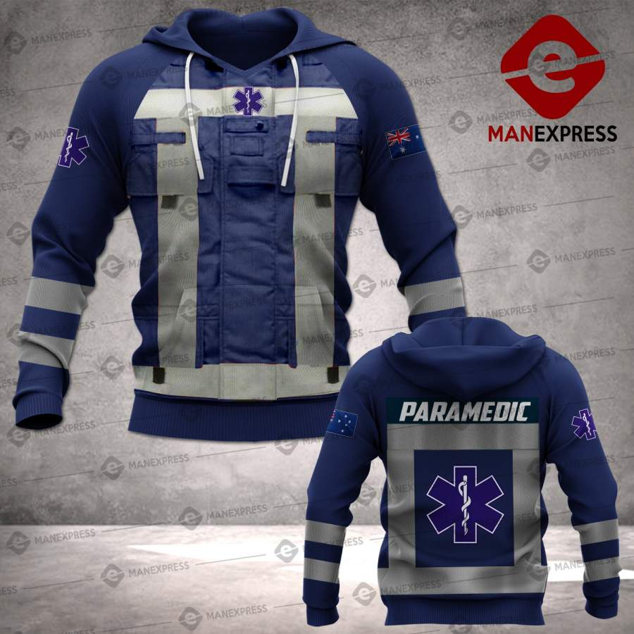 ARMOR LMT CUSTOMIZED AUSTRALIAN EMS – PARAMEDIC AUSTRALIA 3D HOODIE VLIN