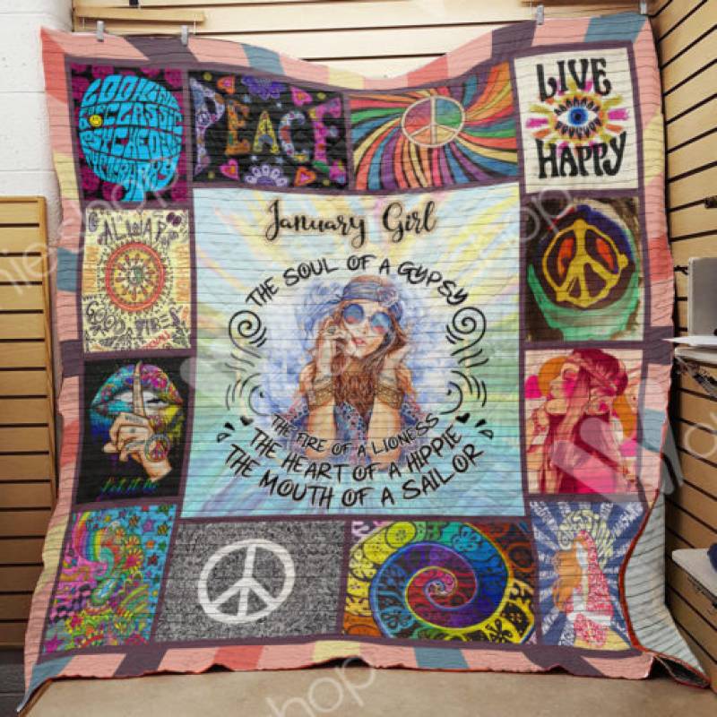 January Hippie Girl Blanket JL1201 83O31