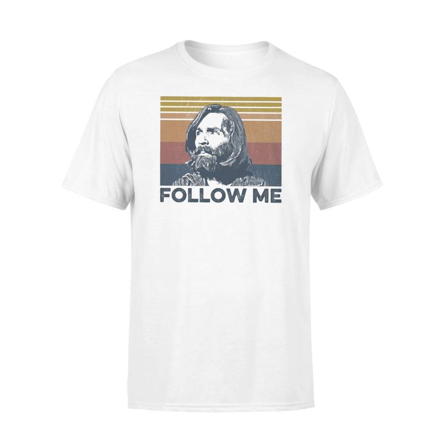True Crime Follow Me Vintage Retro T-shirt