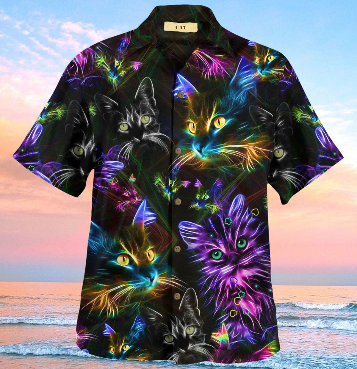 Cats Art Hawaii Shirt