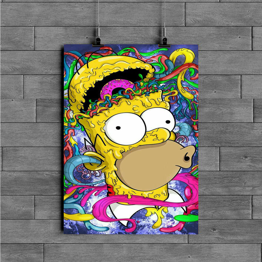 homer simpson wallpaper poster - Poster Art Design