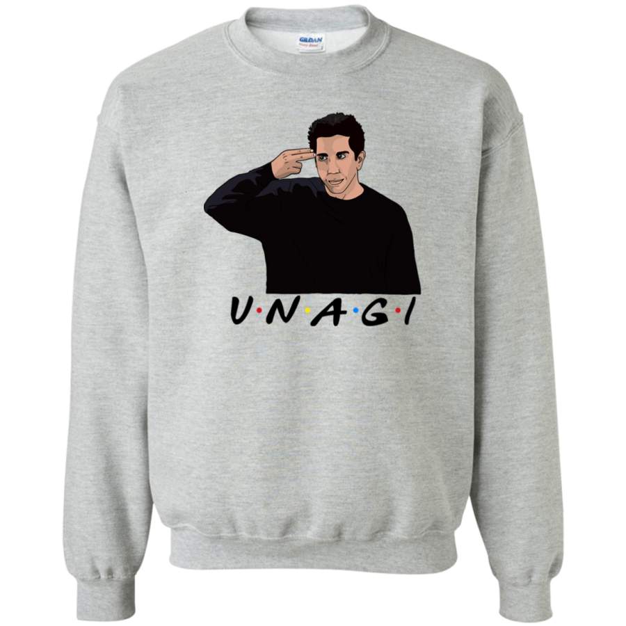 AGR Unagi Ross Friends Crewneck Pullover Sweatshirt