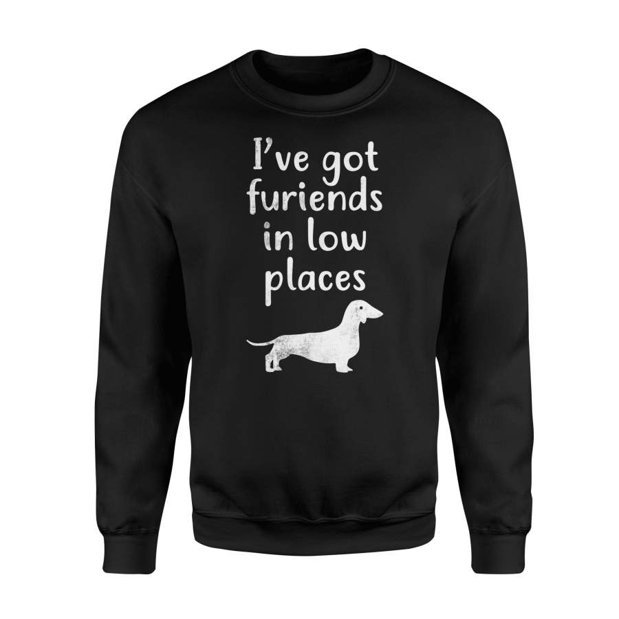 I’ve Got Furiends In Low Places Dachshund Dog Halloween Sweatshirt