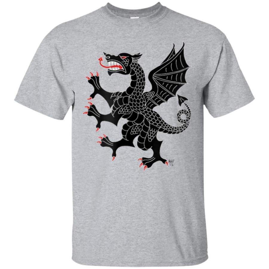 AGR Dragon Rampant Sable Jaq T-shirt