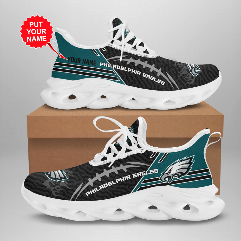 Philadelphia Eagles Custom Name Ow Shoes – V1