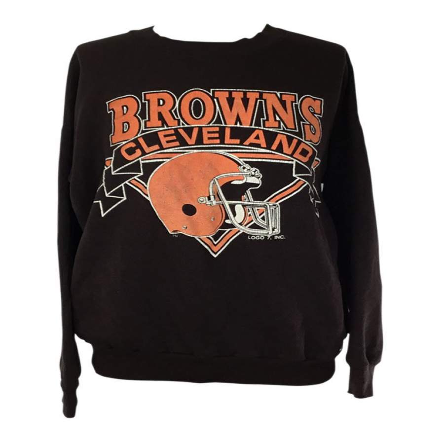 Vintage Cleveland Browns Graphic Sweatshirt S0039