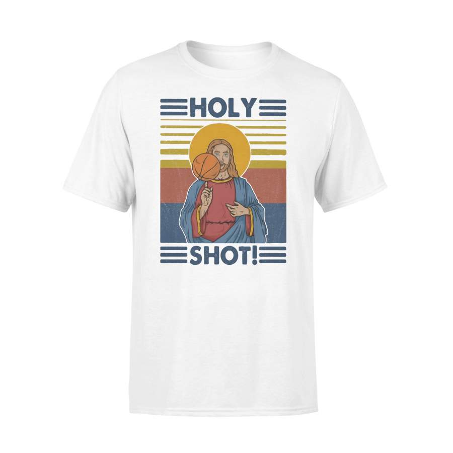 Basketball Jesus Holy Shot Vintage T-shirt