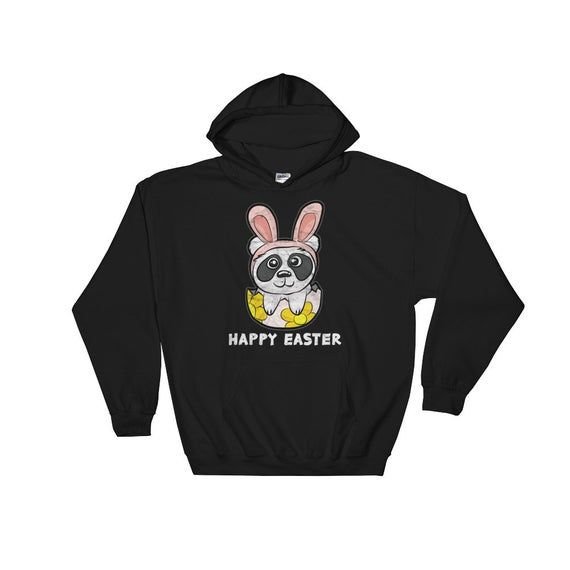 Panda Bunny Hooded Sweatshirt Happy Easter T Shirt Easter Shirt Egg Hunt Shirt Easter Shirts Toddler Girls Girls Easter Shirt