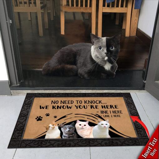 Cat M288 Custom Doormat All Over Printed