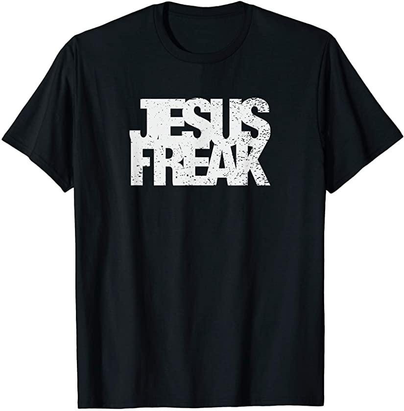 Vintage Jesus Freak 70’s Style Distressed Christian T-Shirt