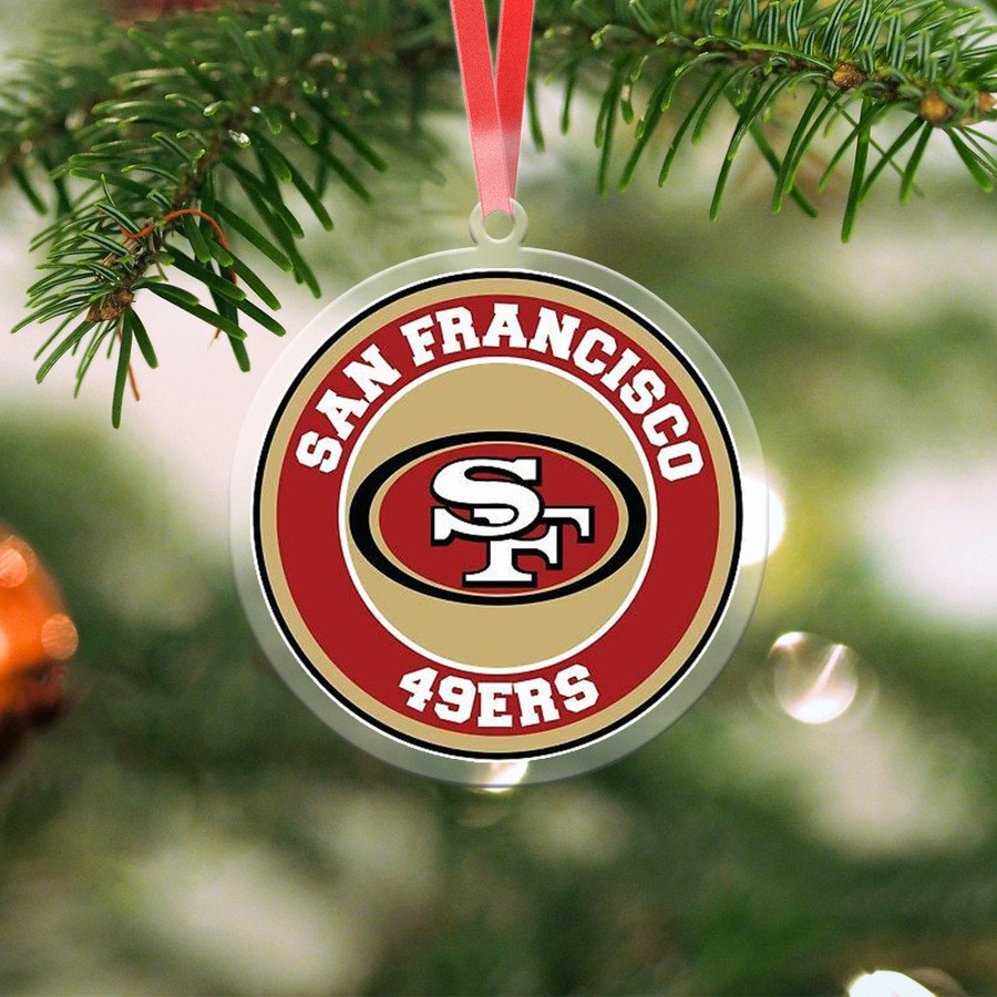 San Francisco 49Ers Football Team Logo Ornament