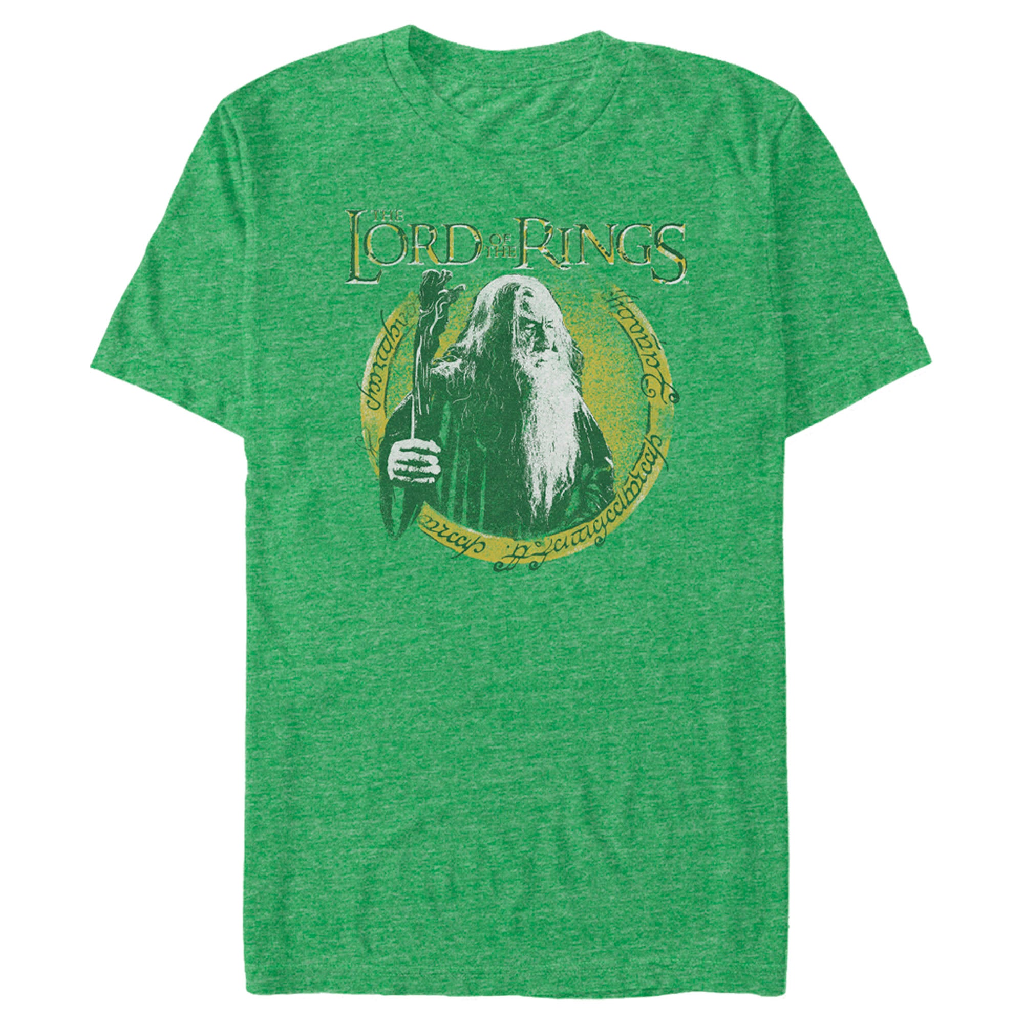 The Lord Of The Rings Men’S Fellowship Of The Ring Gandalf Ring  T-Shirt