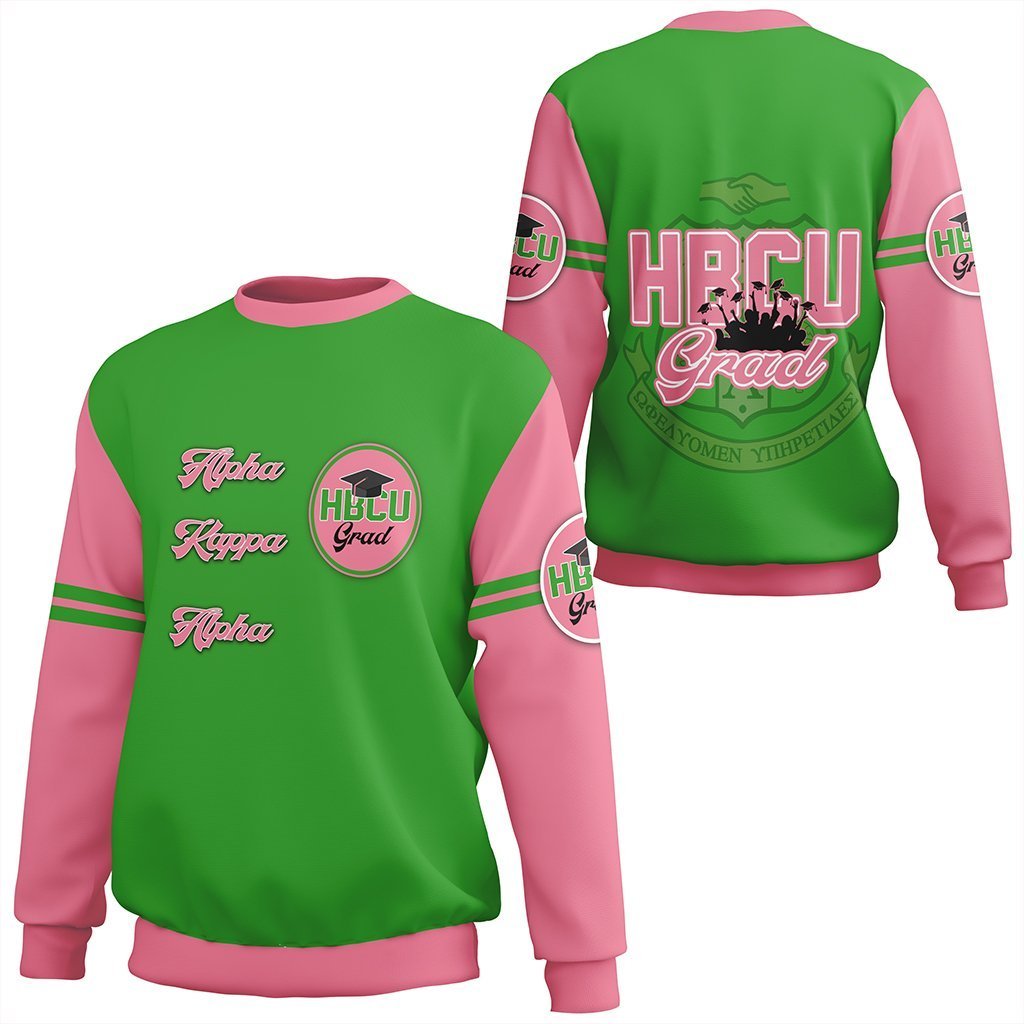 Greek Life Sweatshirt – Alpha Kappa Apha Hbcu Grad Sweatshirt