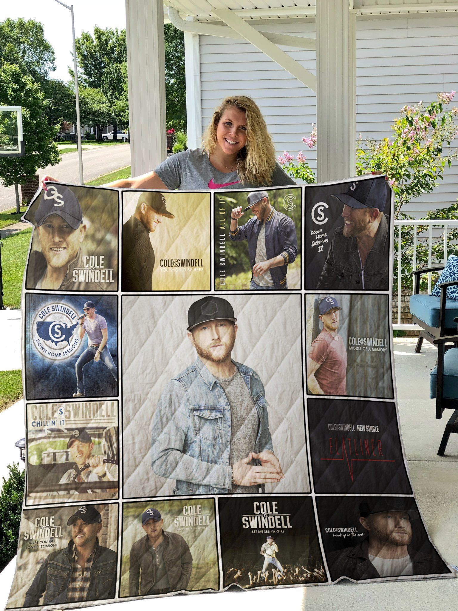 Cole Swindell 3D Quilt Blanket HGM48