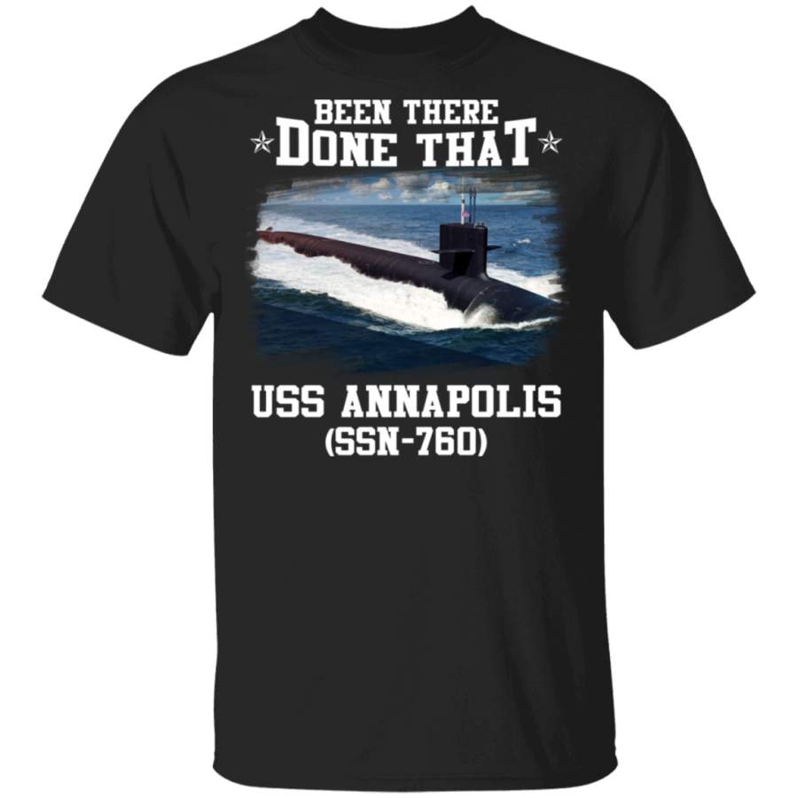 USS Annapolis SSN-760  Veterans Day Christmas Gift T-Shirt