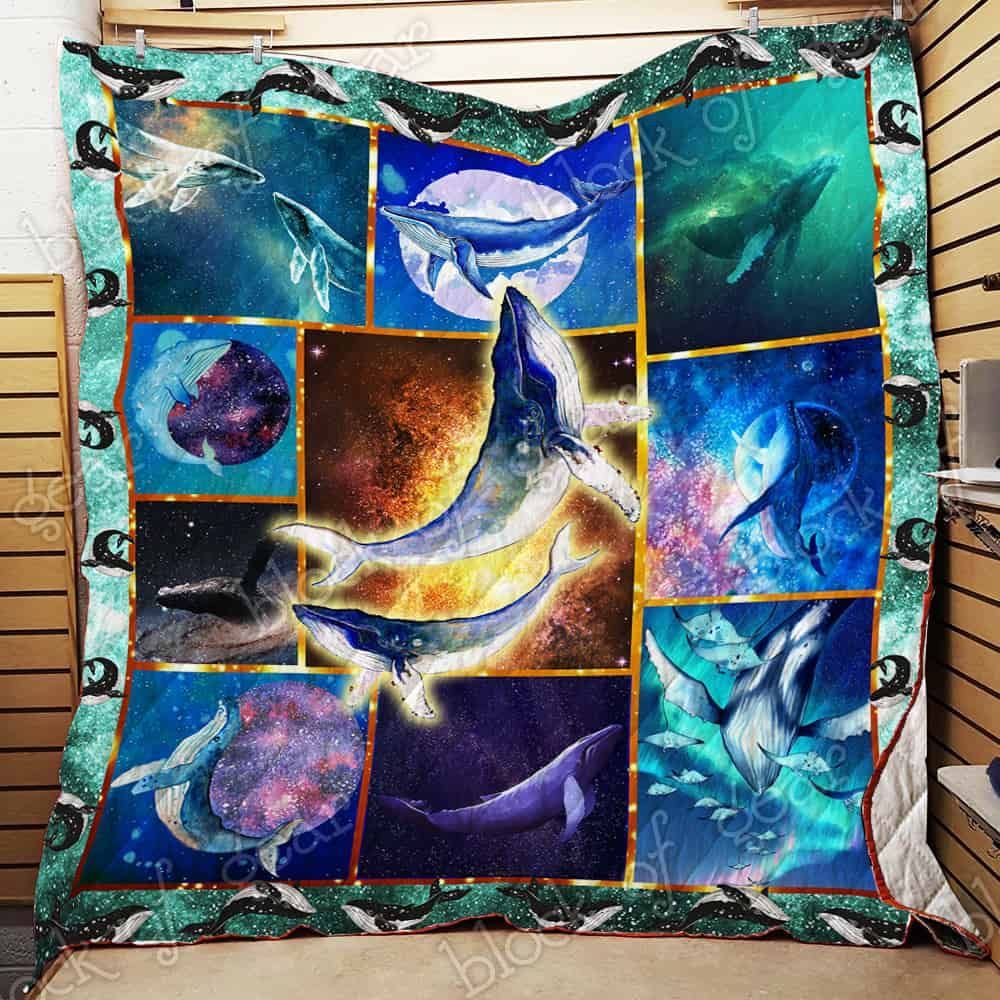 Galaxy Whale GS-CL-NT3010 Quilt Blanket