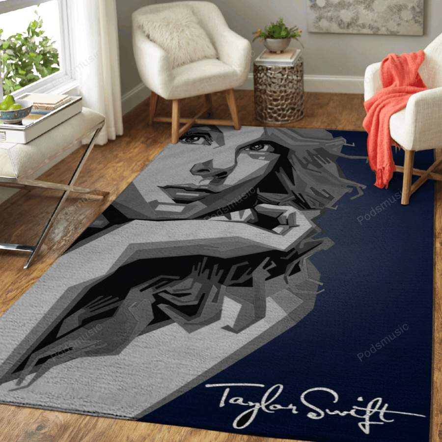 Taylor Swift Love Story – Country Music Art For Fans Area Rug Living Room Carpet Floor Decor