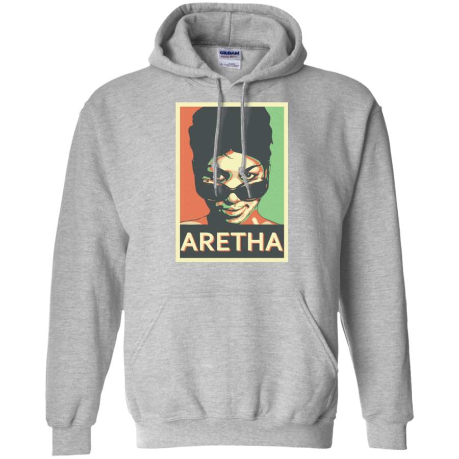 AGR Aretha Franklin Gildan Pullover Hoodie