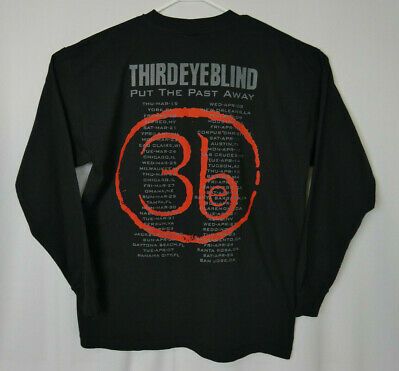 Vintage Third Eye Blind Band Tour T- Shirt Put The Past Away Tour 1997 Sz 8092